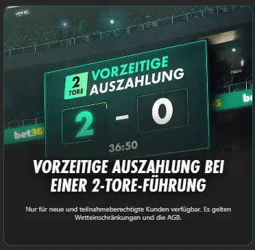 bet365 vorzeitige Auszahlung